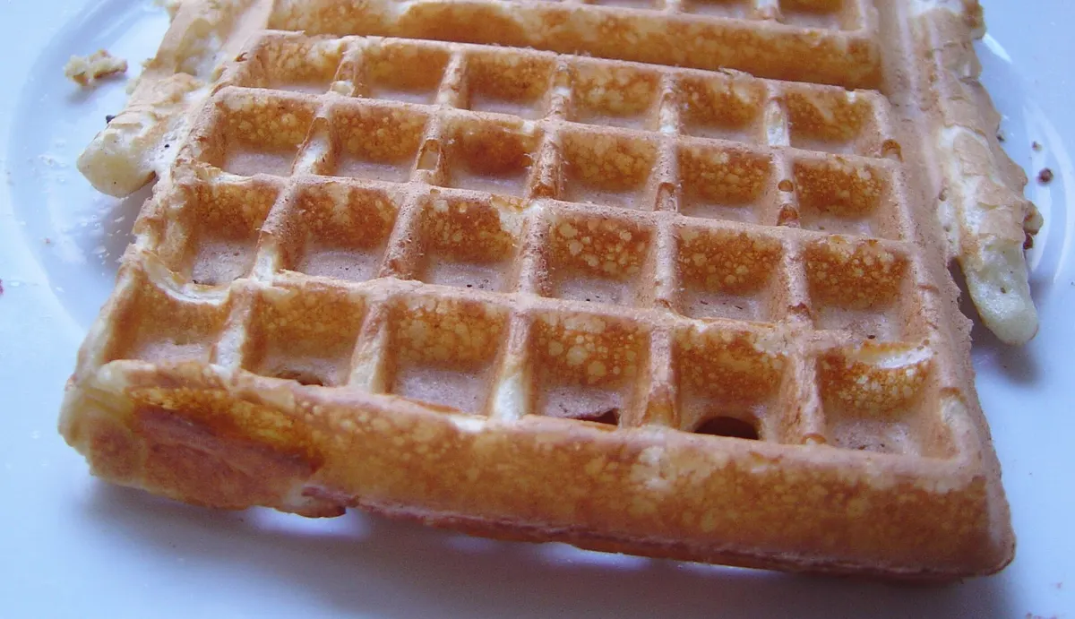 Waffle · çilek & krema