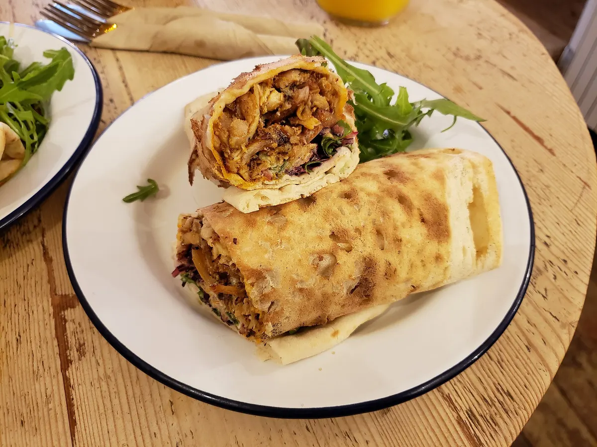 Tavuk wrap